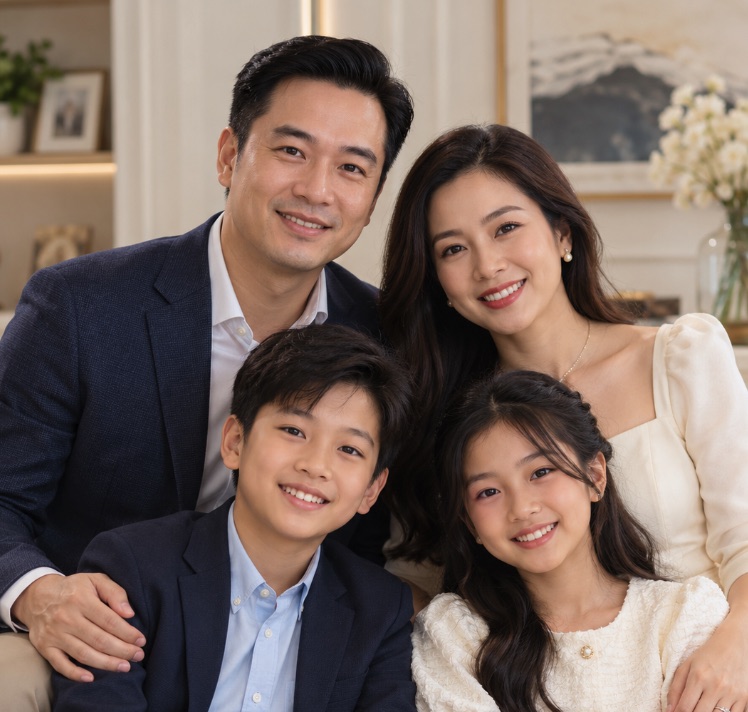 Gia đình chị Trần Thanh Tâm